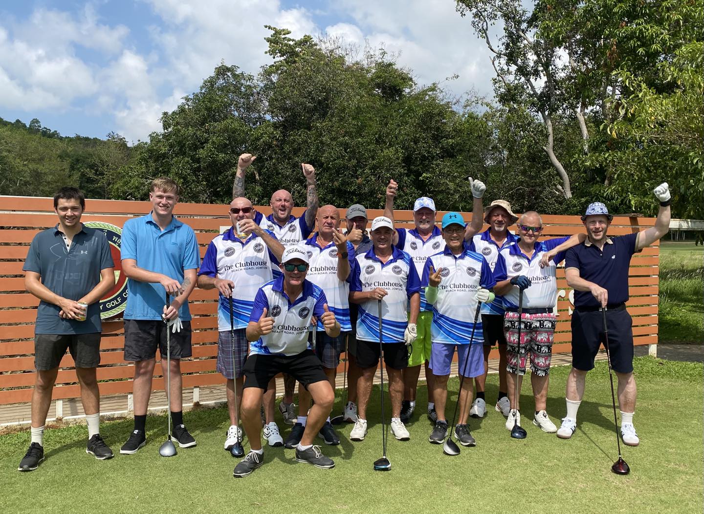 Jomtien Golf Society players on course Pattaya